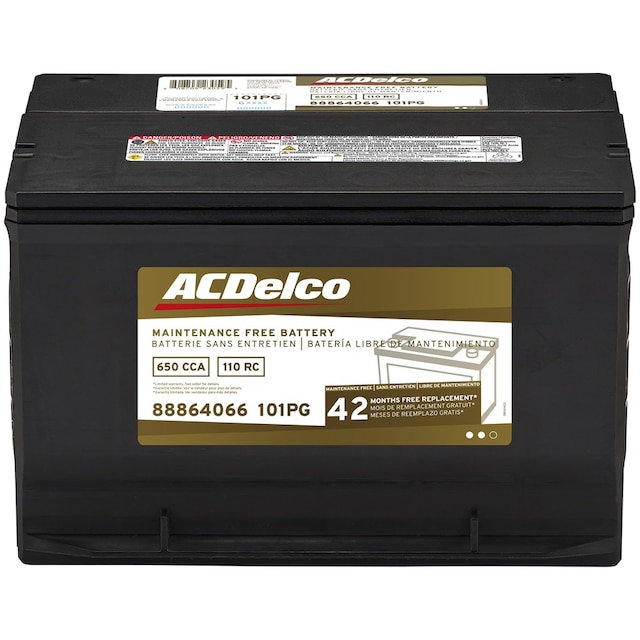ACDelco Gold 42 Month Warranty BCI Group 101 Battery