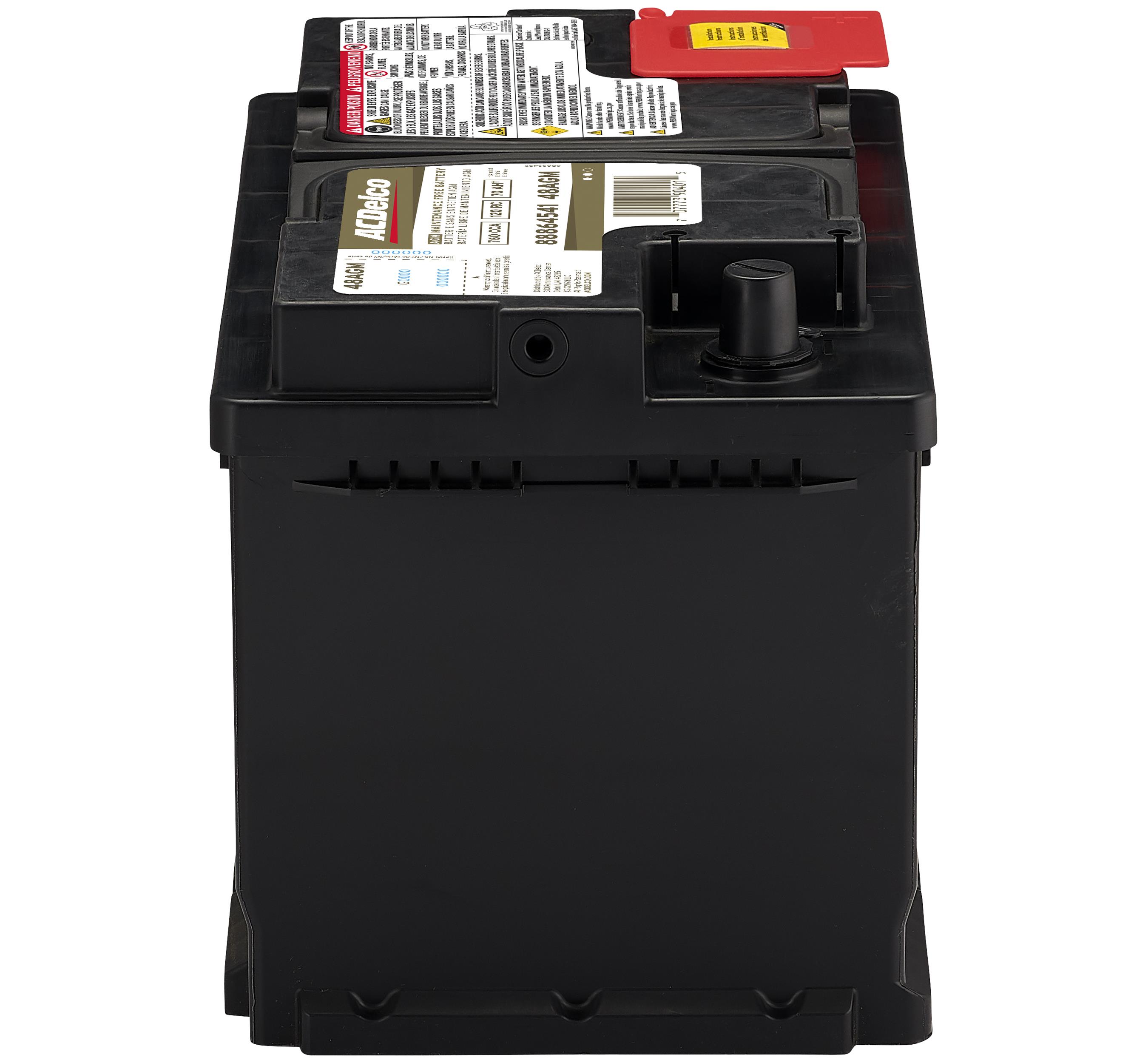 Chevrolet ACDelco Gold 36 Month Warranty AGM BCI Group 48 Battery