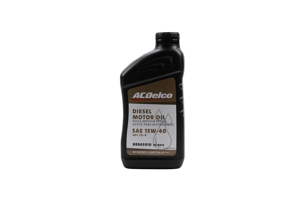 ACDelco Gold CK-4 Diesel 15W-40 Motor Oil - 1 qt