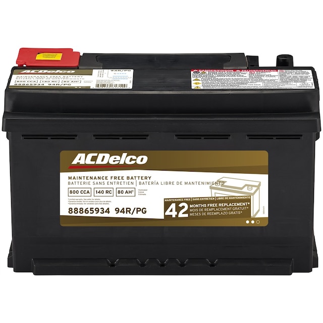 ACDelco Gold 42 Month Warranty BCI Group 94R Battery