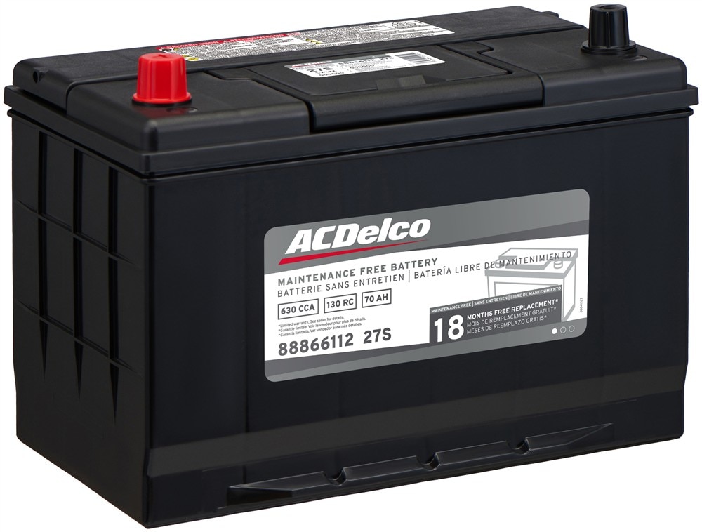 ACDelco Silver 18 Month Warranty BCI Group 27 Battery | 88866112