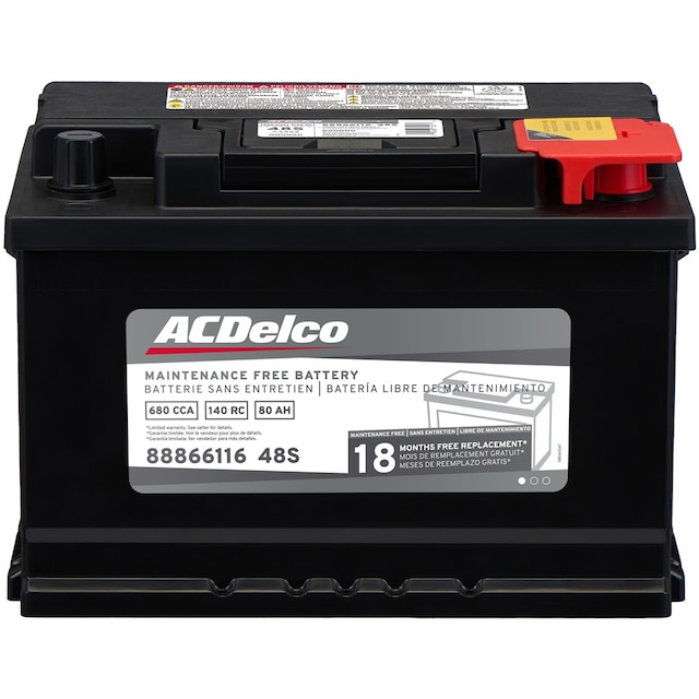 ACDelco Silver 18 Month Warranty BCI Group 48 Battery