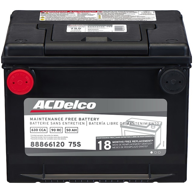 ACDelco Silver 18 Month Warranty BCI Group 75 Battery