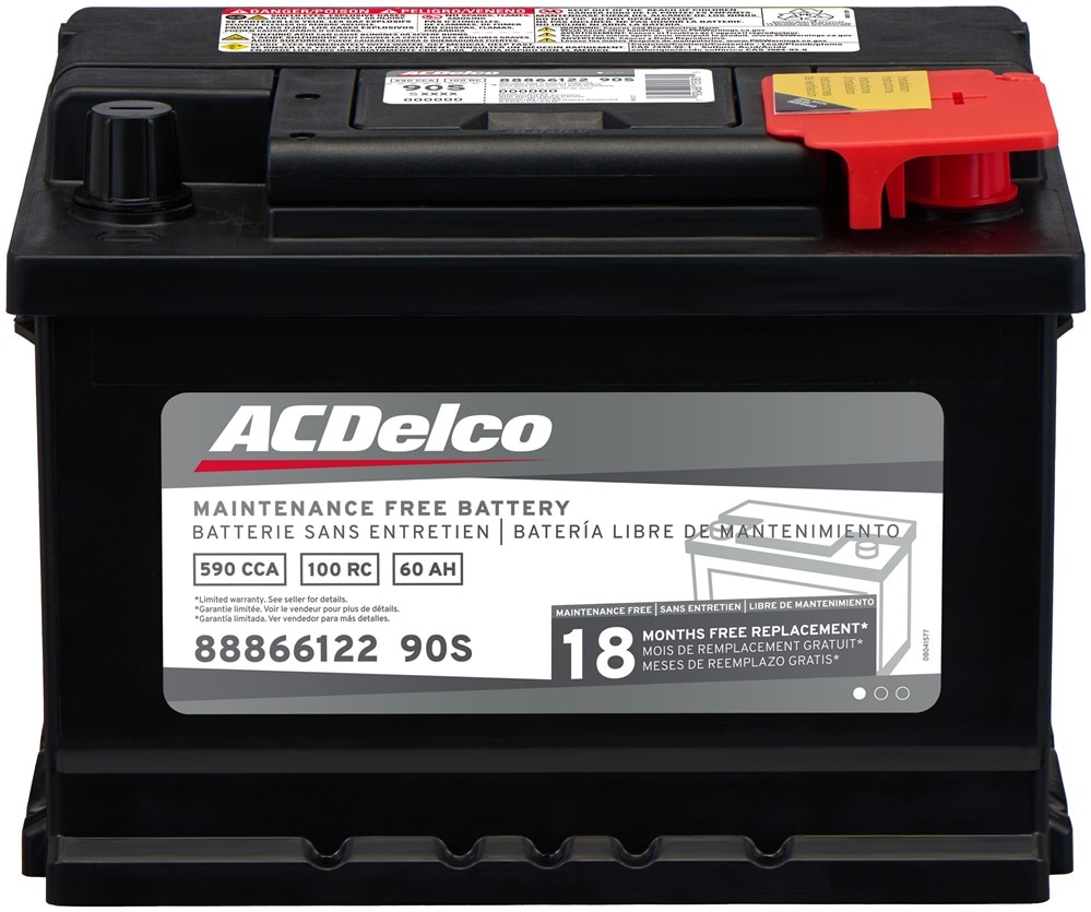 ACDelco Silver 18 Month Warranty BCI Group 90 Battery