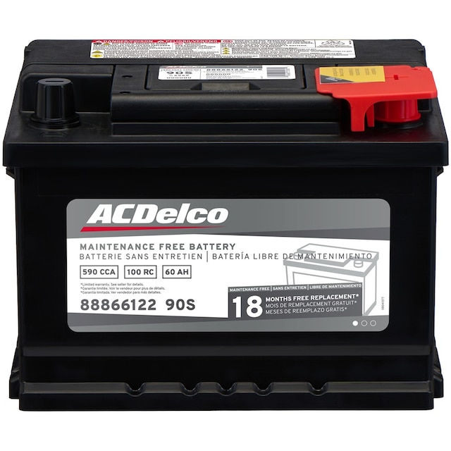 ACDelco Silver 18 Month Warranty BCI Group 90 Battery