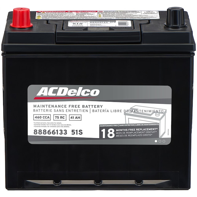ACDelco Silver 18 Month Warranty BCI Group 51 Battery