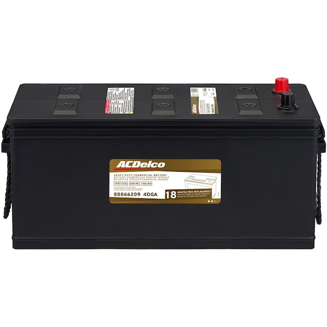 ACDelco Gold 18 Month Warranty Heavy Duty BCI Group 4D Battery