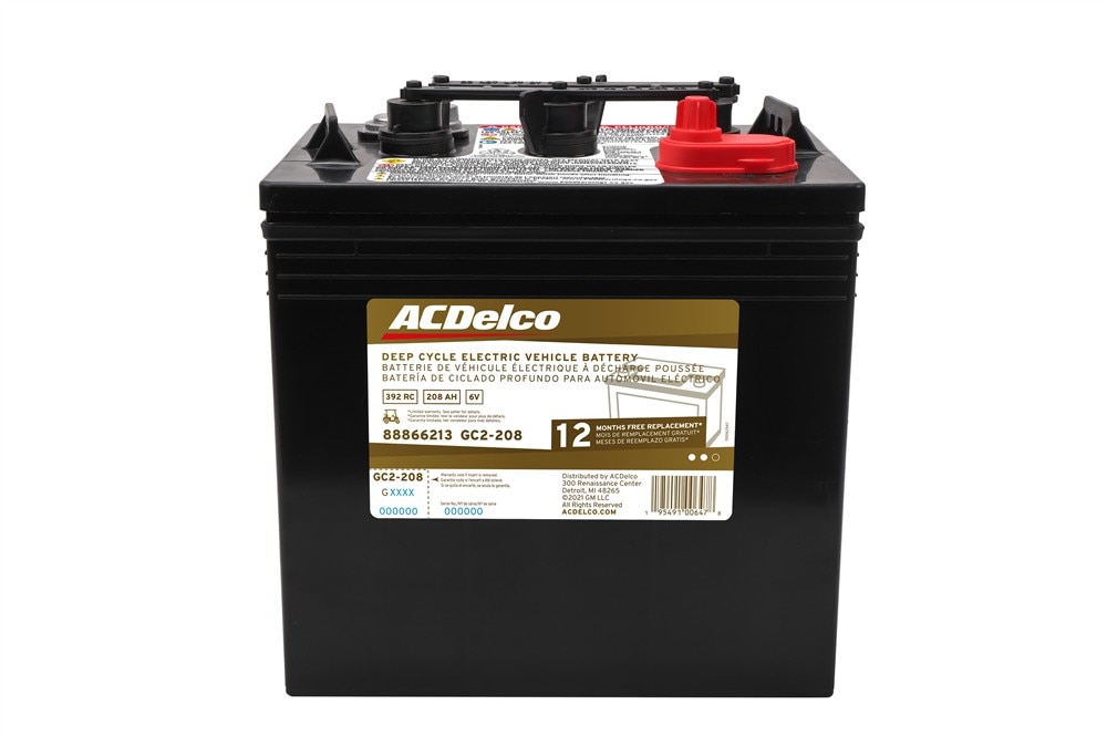 ACDelco Gold 12 Month Warranty Deep Cycle Electric Vehicle BCI