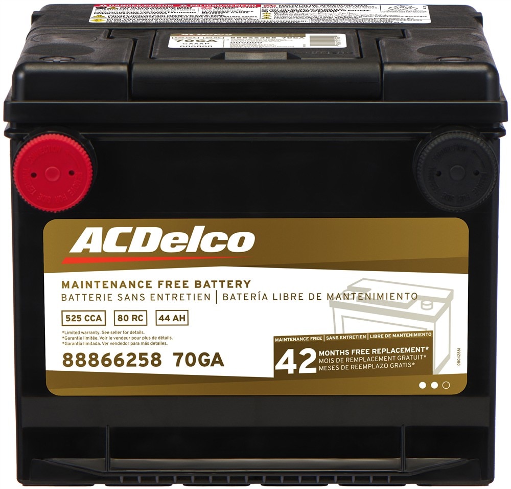 ACDelco Gold 42 Month Warranty BCI Group 70 Battery
