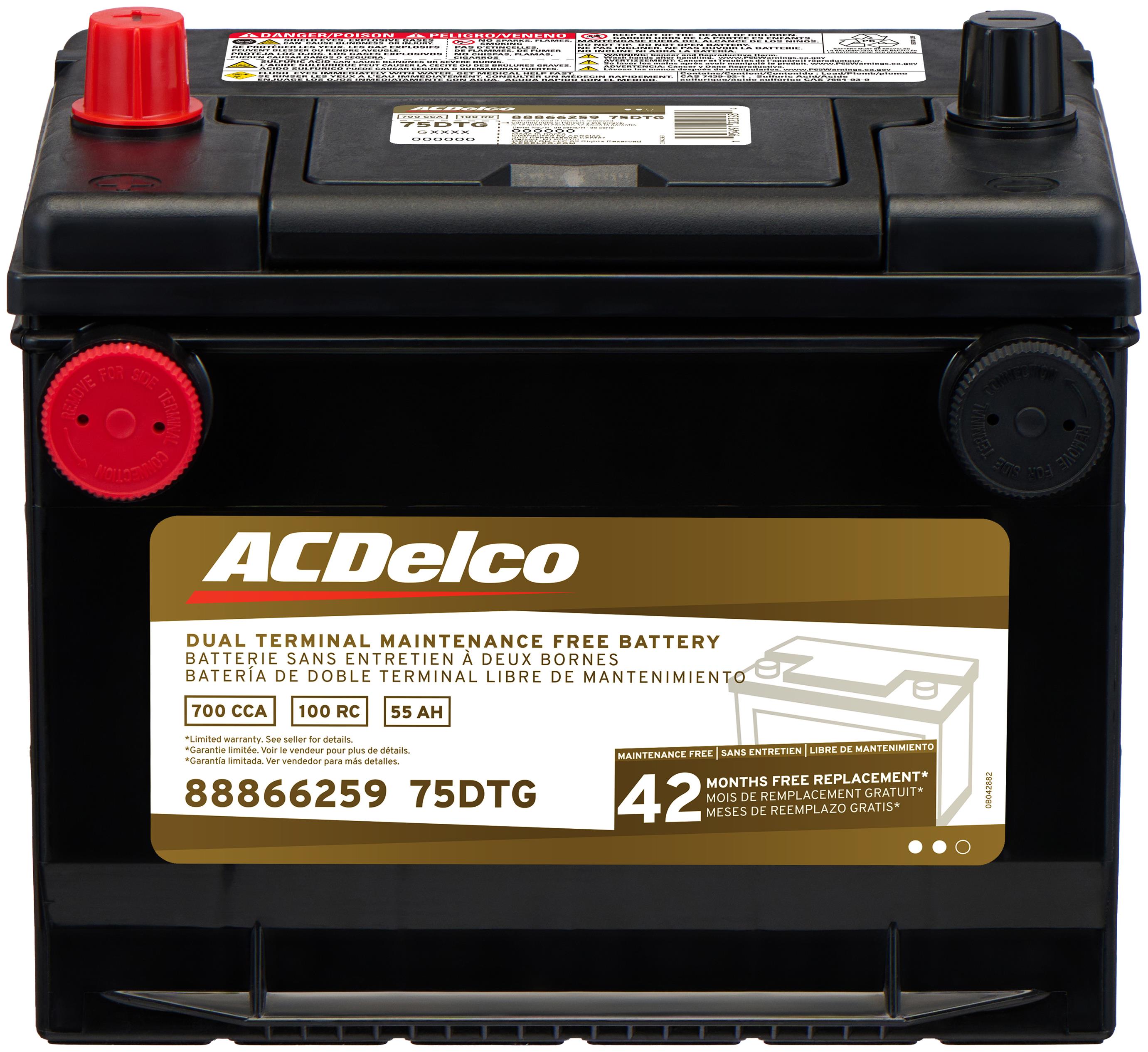 Cadillac ACDelco Gold 42 Month Warranty BCI Group 94R