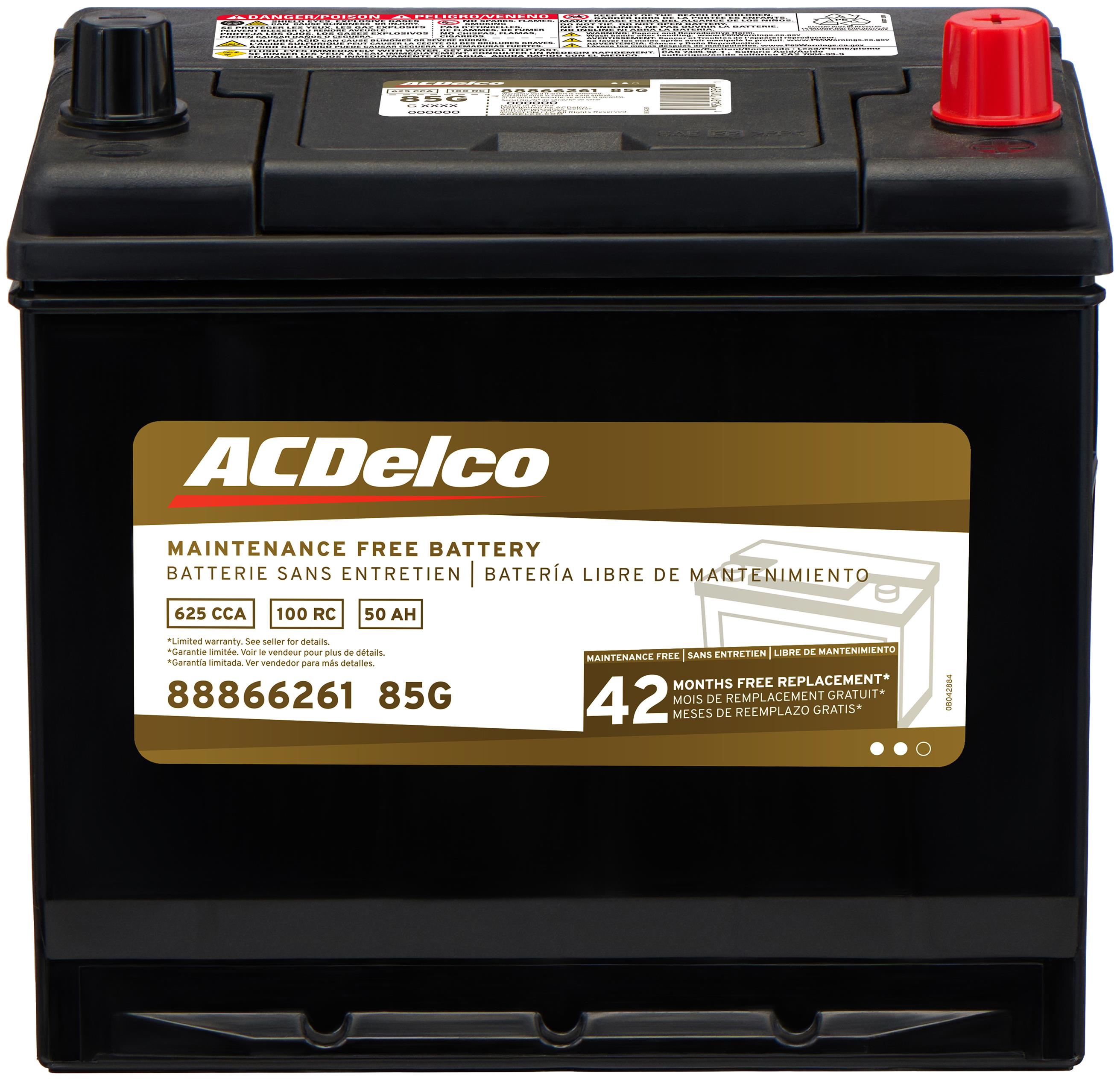 Cadillac ACDelco Gold 42 Month Warranty BCI Group 85 Battery