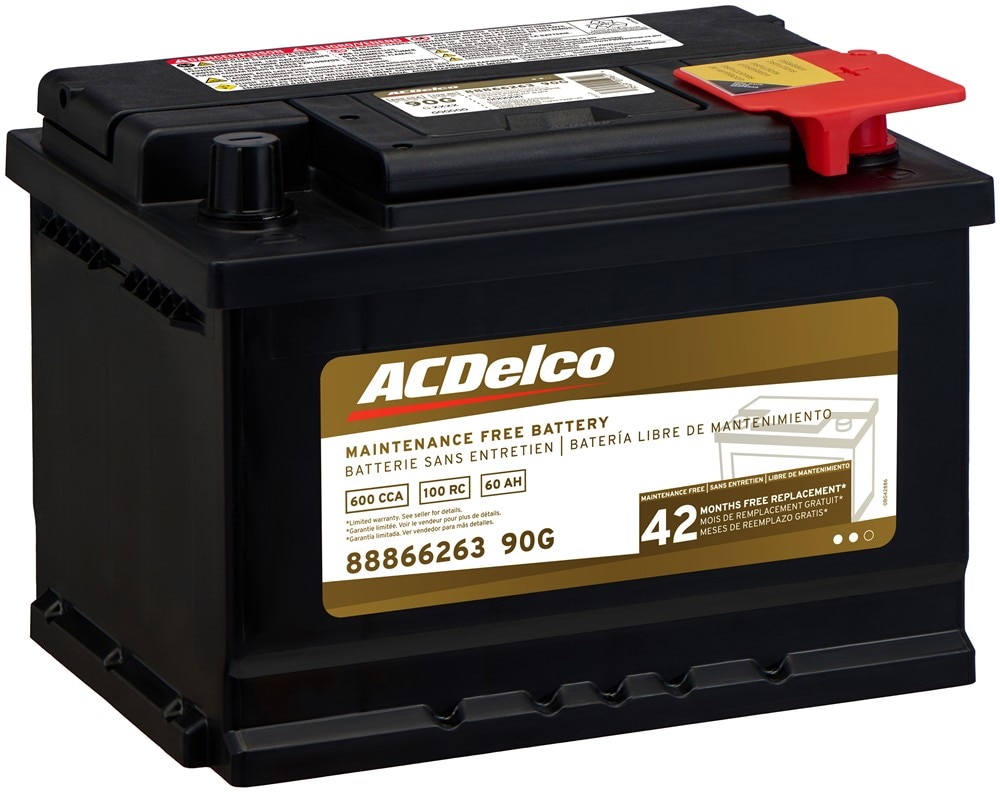 Cadillac ACDelco Gold 42 Month Warranty BCI Group 90 Battery