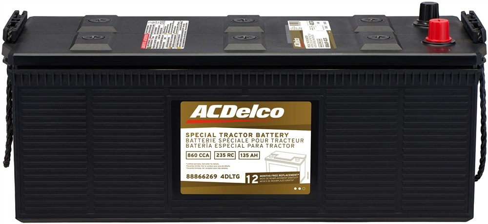 ACDelco Gold 12 Month Warranty Special Tractor BCI Group 4D Battery