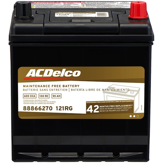 ACDelco Gold 42 Month Warranty BCI Group 121R Battery