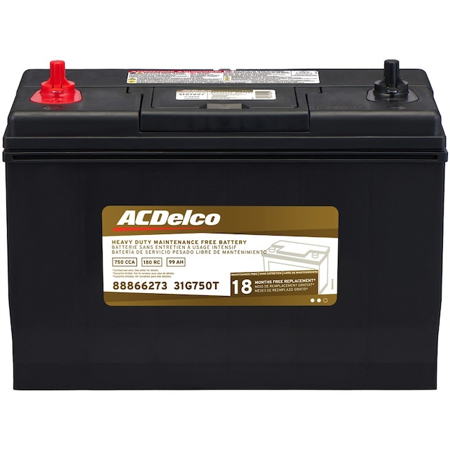 ACDelco Gold 18 Month Warranty Heavy Duty BCI Group 31 Battery