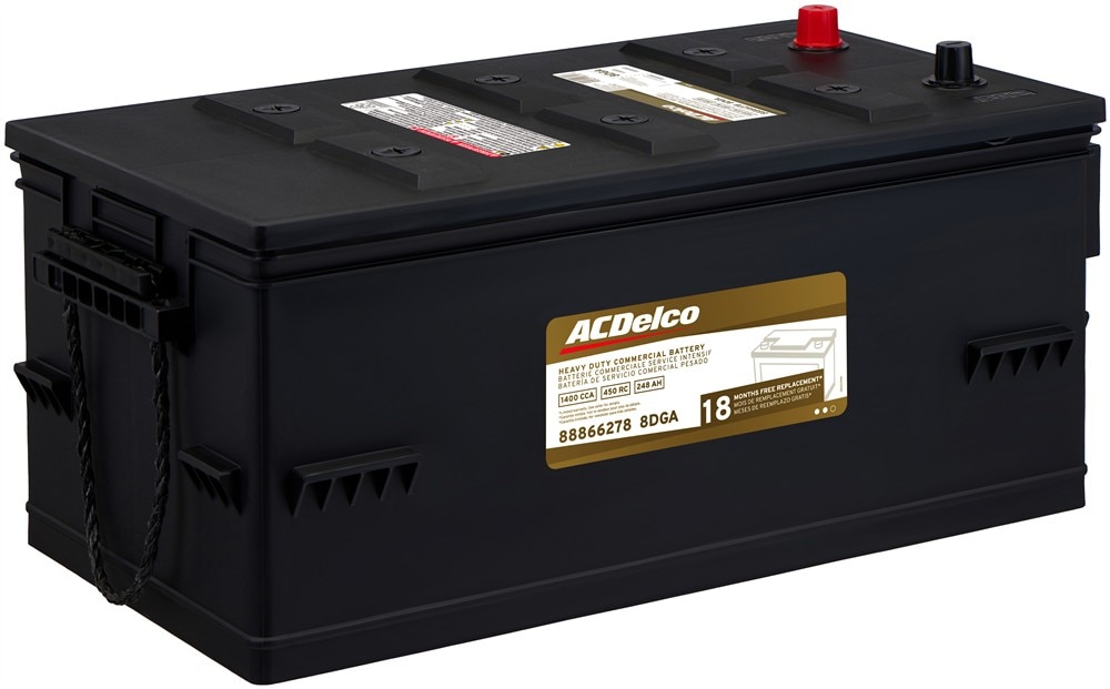 ACDelco Gold 18 Month Warranty Heavy Duty BCI Group 8D Battery