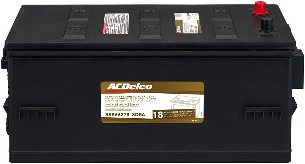ACDelco バッテリー ACDelco Gold 18 Month Warranty Heavy Duty BCI Group 8D Battery