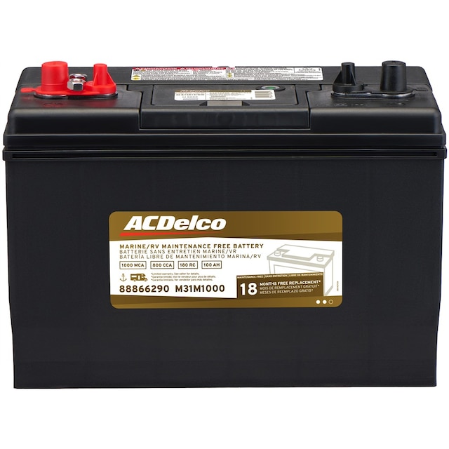 ACDelco Gold 18 Month Warranty Marine/RV BCI Group 31 Battery