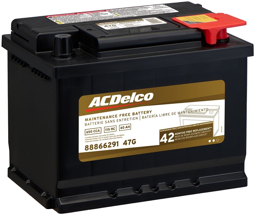 Chevrolet ACDelco Gold 42 Month Warranty BCI Group 47 Battery