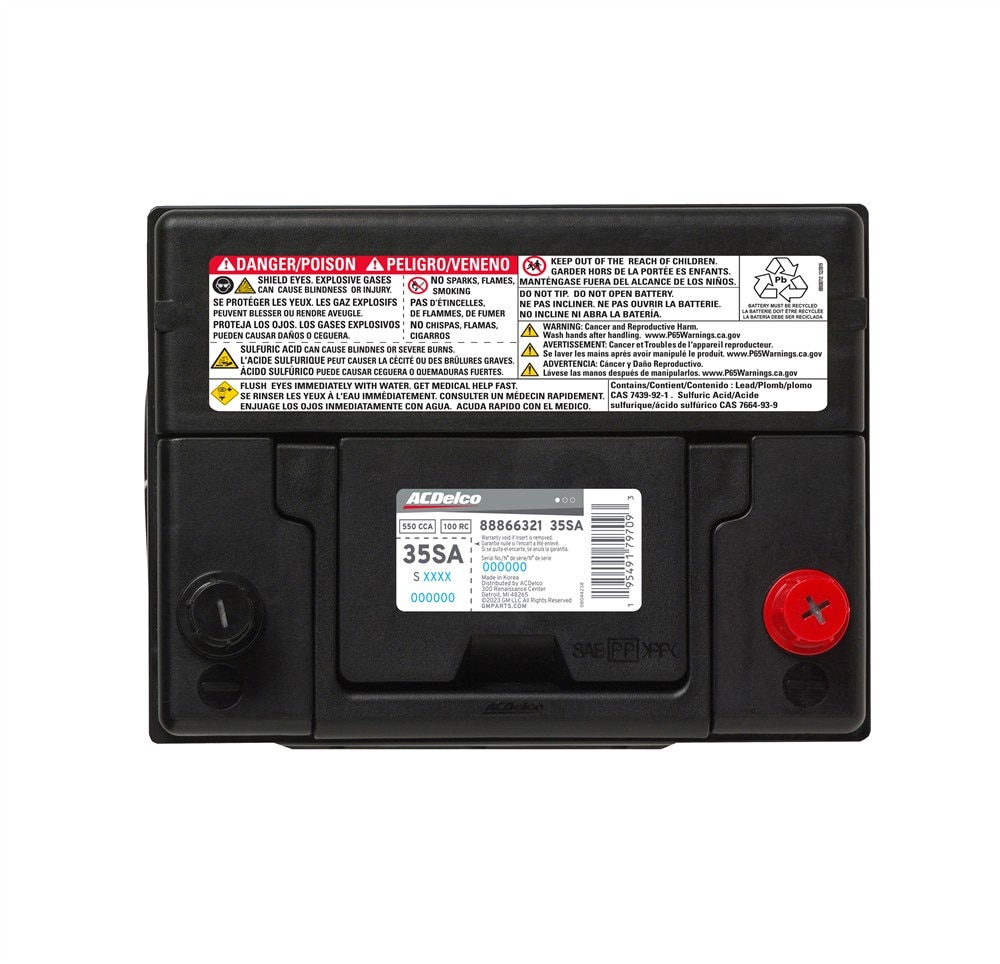 ACDelco Silver 18 Month Warranty BCI Group 35 Battery | 88866321