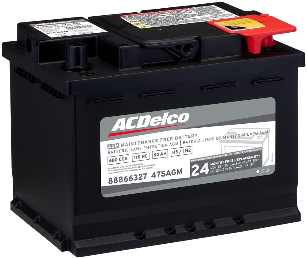 アーデル・ゴルキーニ ACDelco Silver 24 Month Warranty AGM BCI Group 47 Battery