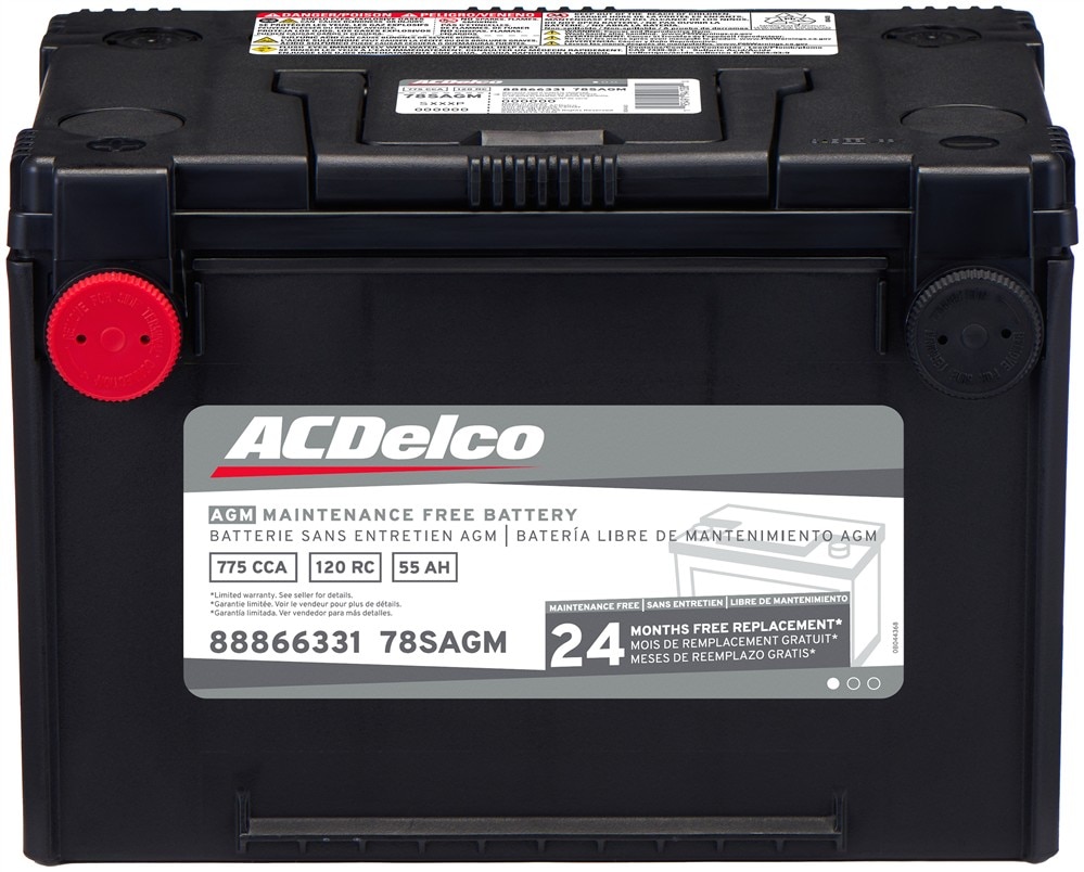 ご確認用　８点 ACDelco Silver 24 Month Warranty AGM BCI Group 78 Battery