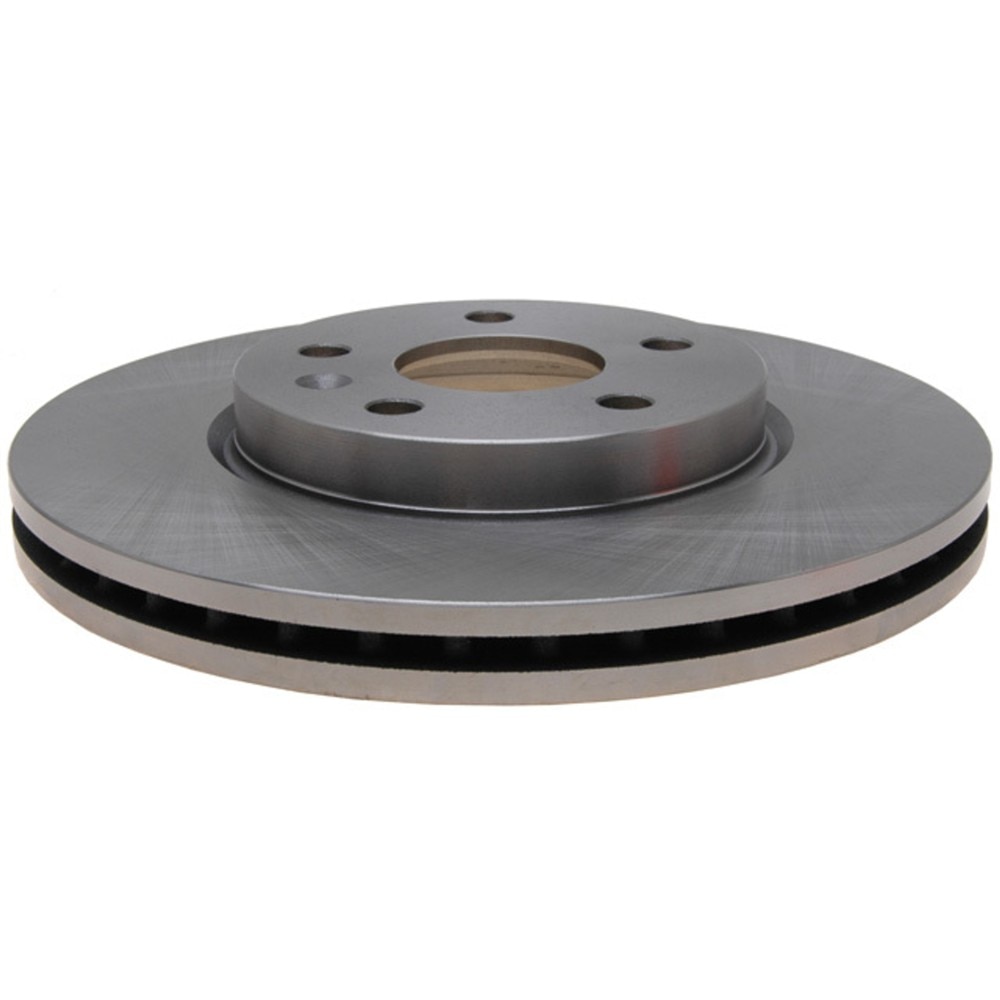 ACDelco Silver Non-Coated Front Disc Brake Rotor