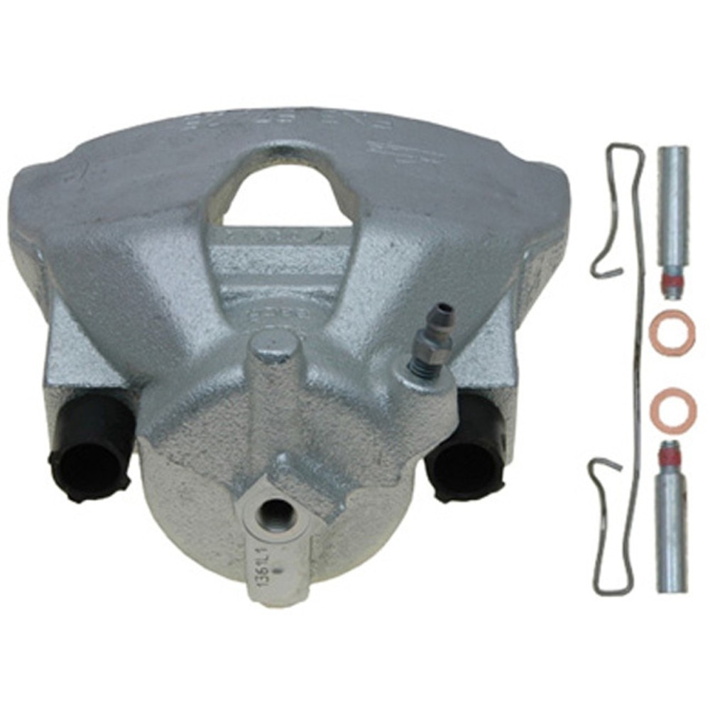 ACDelco Gold Front Driver Side Disc Brake Caliper Assembly (Friction Ready Non-Coated), Remanufactured