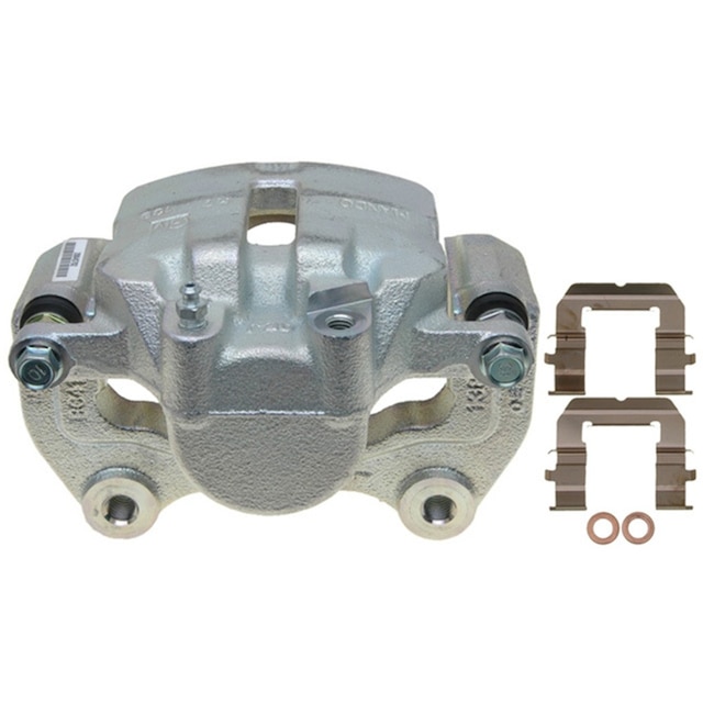 ACDelco Gold Front Driver Side Disc Brake Caliper Assembly (Friction Ready Non-Coated), Remanufactured