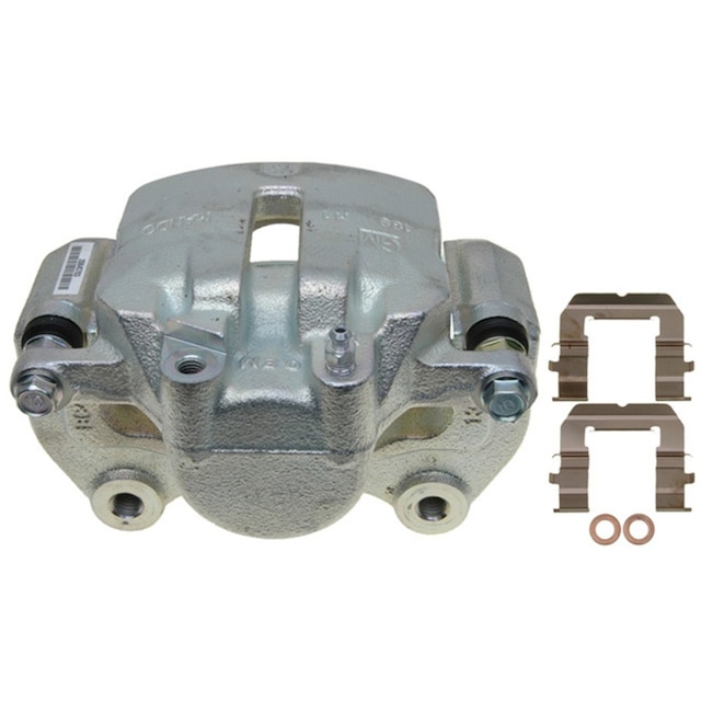 ACDelco Gold Front Passenger Side Disc Brake Caliper Assembly (Friction Ready Non-Coated), Remanufactured