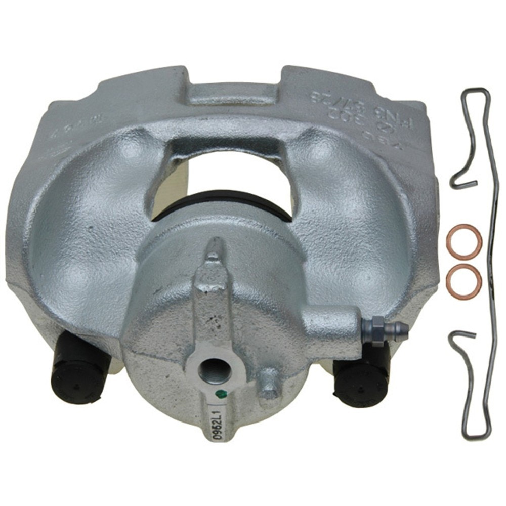 ACDelco Gold Front Passenger Side Disc Brake Caliper Assembly (Friction Ready Non-Coated), Remanufactured