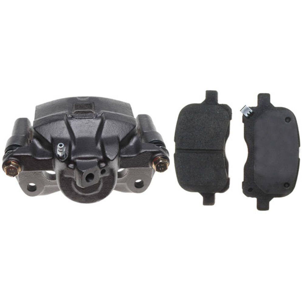 ACDelco Gold Front Driver Side Disc Brake Caliper Assembly with Organic Pads (Loaded Non-Coated), Remanufactured