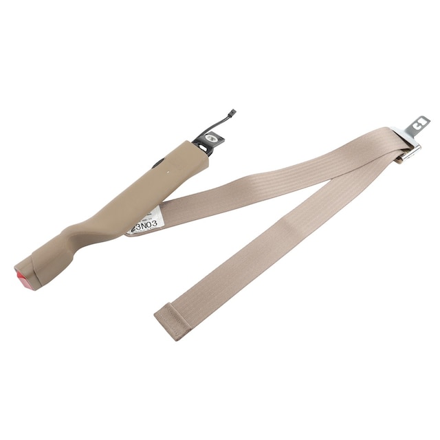 GM Genuine Parts Beige Front Center Seat Belt with Retractor