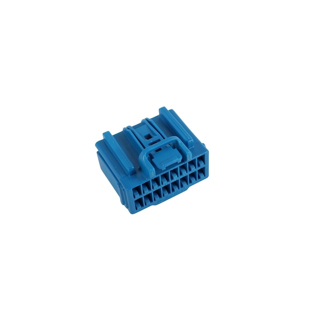 GM Genuine Parts Blue 16-Way Female Wiring Harness Connector without Leads