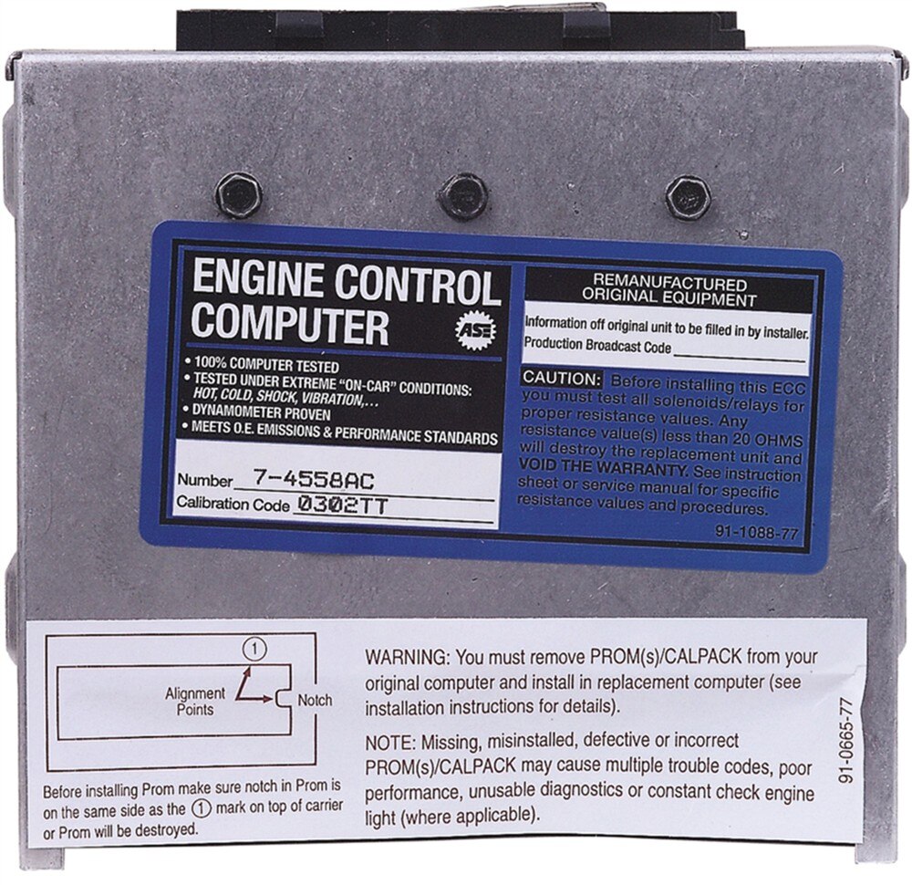 GM Genuine Parts Engine Control Module, Remanufactured (Programming Required)