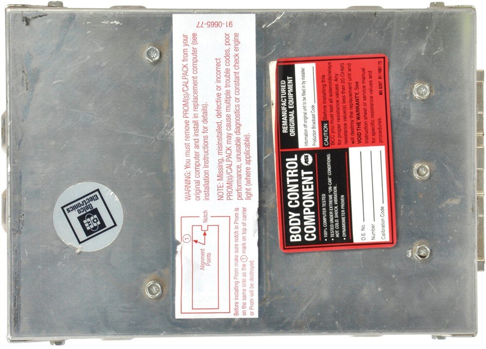 GM Genuine Parts Transmission Control Module, Remanufactured (Programming Required)