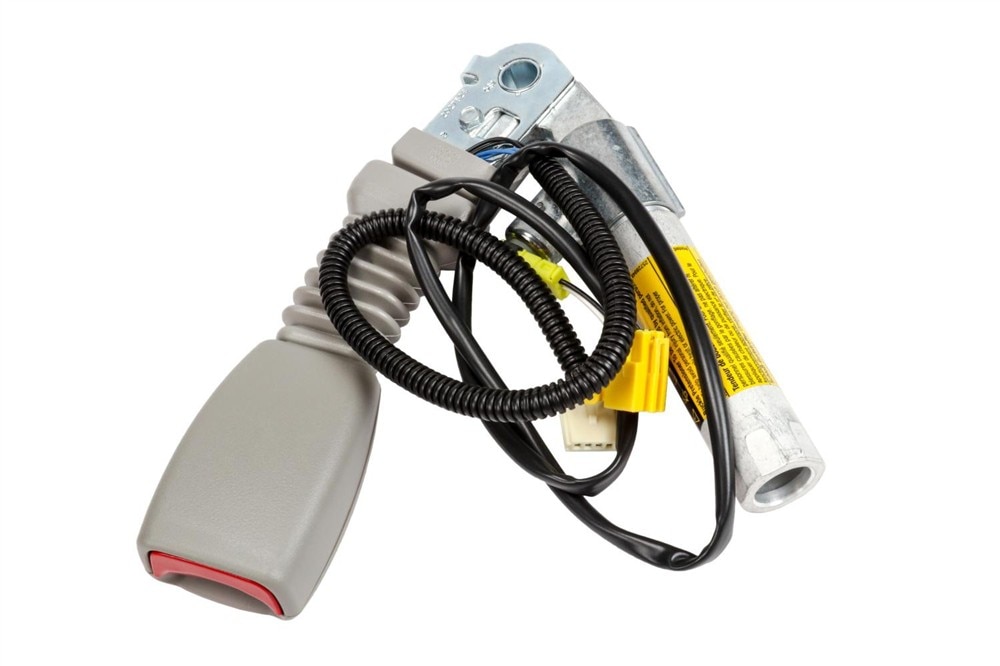 GM Genuine Parts Light Gray Passenger Seat Belt with Buckle