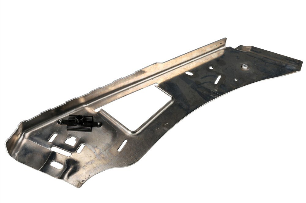 GM Genuine Parts Driver Side Inner Lock Pillar Panel with Plate and Rivets