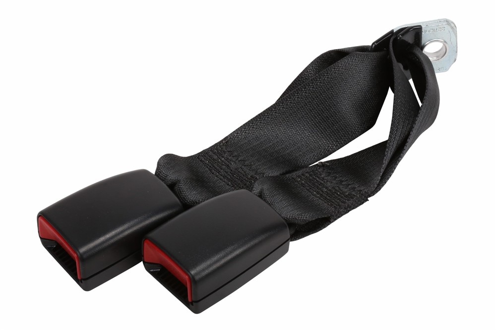 GM Genuine Parts Ebony Rear Center Seat Belt with Buckle