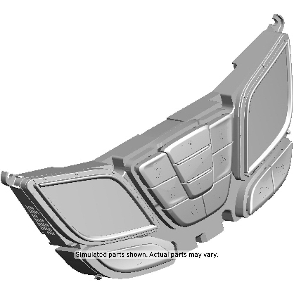 ACDelco GM Original Equipment Black Heating and Air Conditioning Control Panel