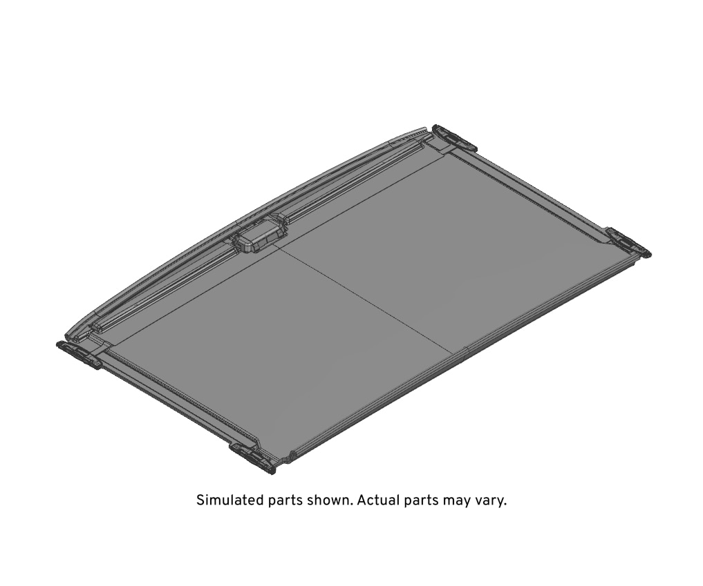 GM Genuine Parts Black Sunroof Sunshade