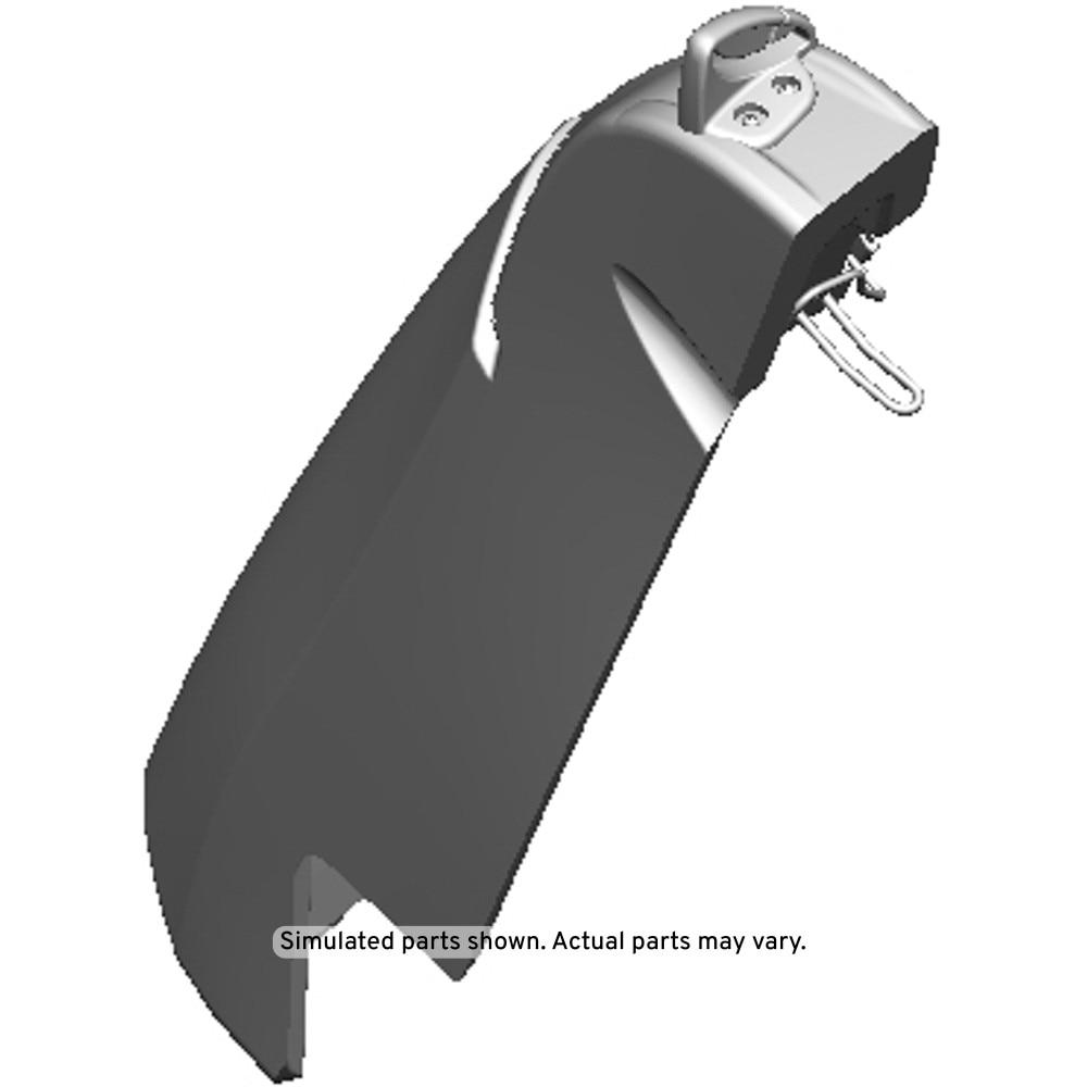 GM Genuine Parts Sangria Rear Passenger Side Seat Back Bolster