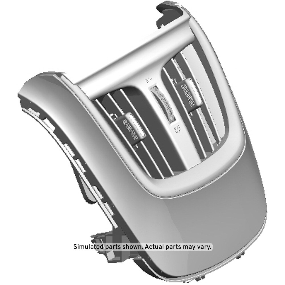 GM Genuine Parts Jet Black Front Floor Console Side Upper Cover