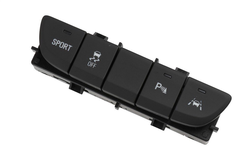 GM Genuine Parts Jet Black Parking Assist Alarm Disable Switch