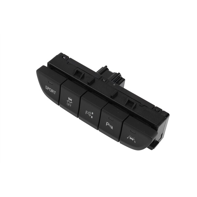 GM Genuine Parts Jet Black Parking Assist Alarm Disable Switch