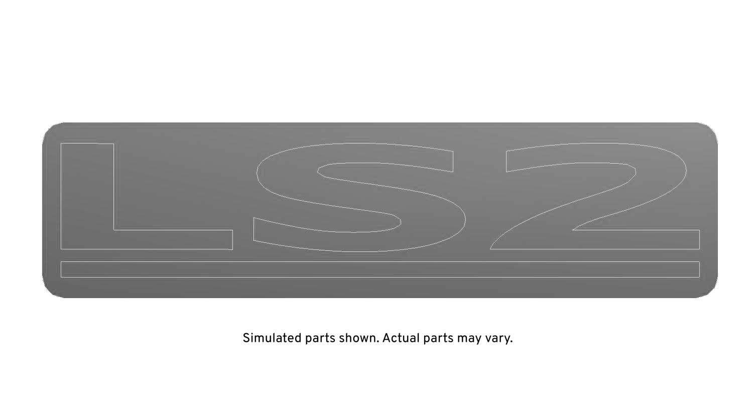 GM Genuine Parts Engine Identification Label