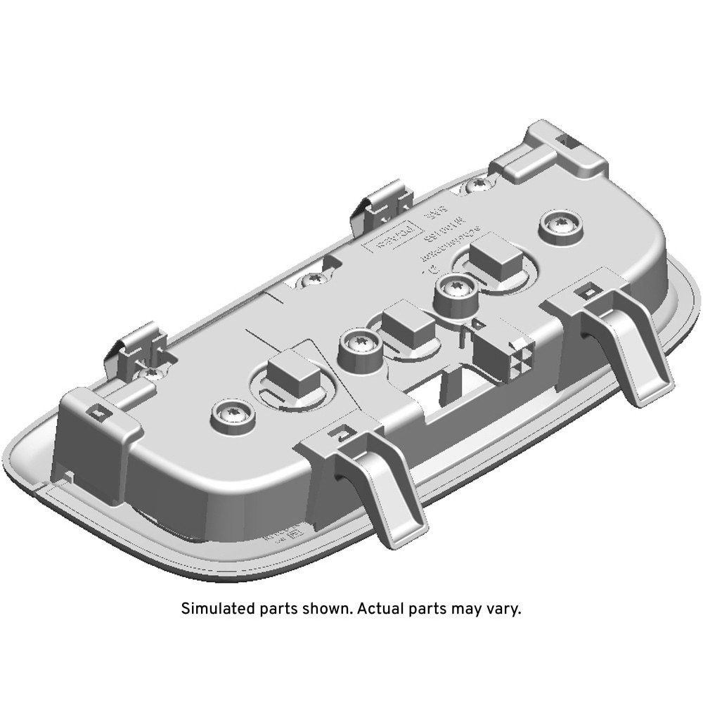GM Genuine Parts Light Titanium Courtesy Lamp