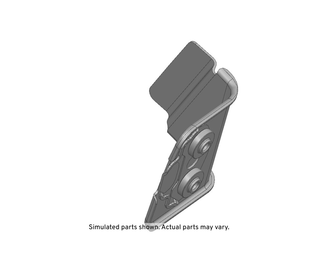 GM Genuine Parts Driver Side Rear Door Lock Striker Reinforcement