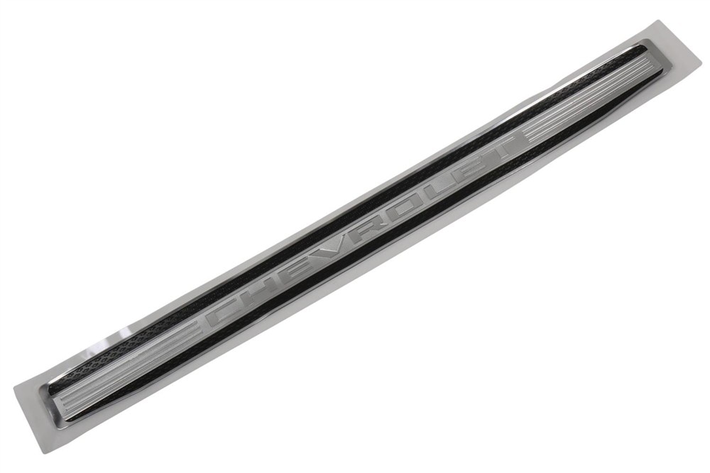 GM Genuine Parts Front Door Sill Plate Chevrolet Script Logo