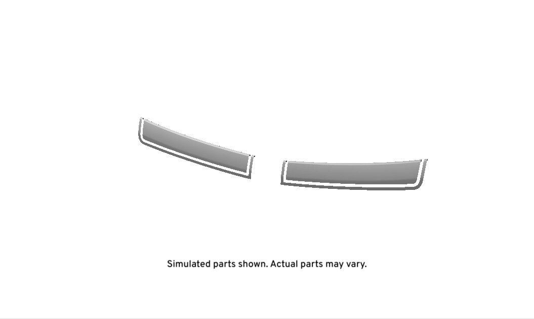 GM Genuine Parts Spoiler Decal